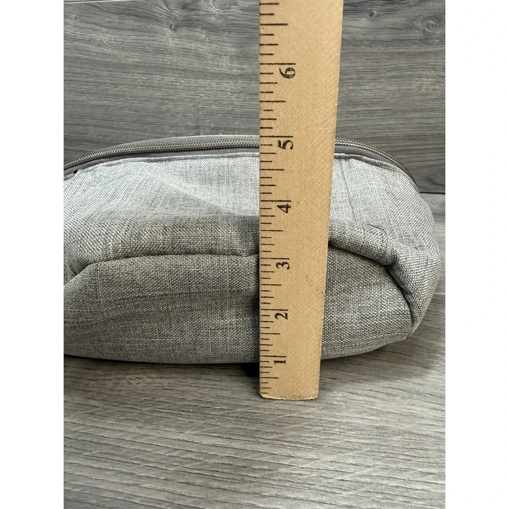 Nuna Stroller Sling Bag Handle Organizer Pouch Gray Brown Phone Wallet Unisex